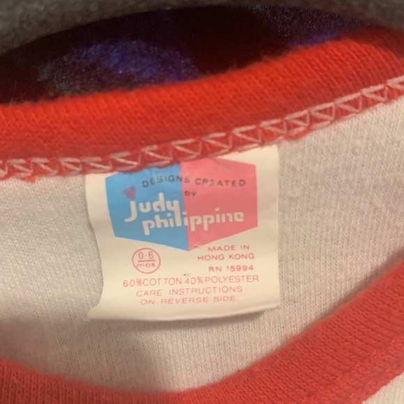 Vintage Judy Philippine shirt size 0-6 months - Picture 4 of 4